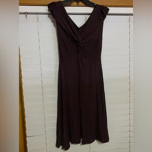 Kathmandu Imports Brown Midi Dress